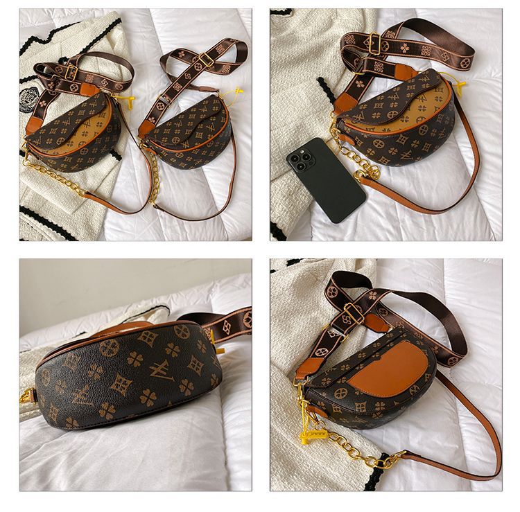 Hot Sale Women's Bags Designer Luxury Crossbody Shoulder Purses Female Handbag Women's Clutch Tra...