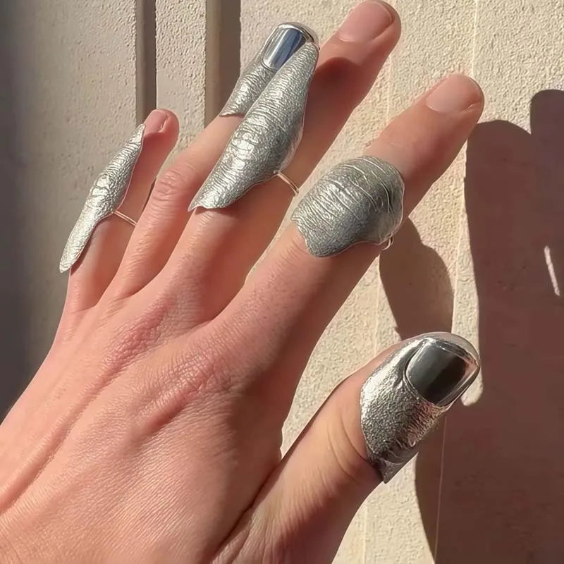 Irregular Knuckle Ring Set