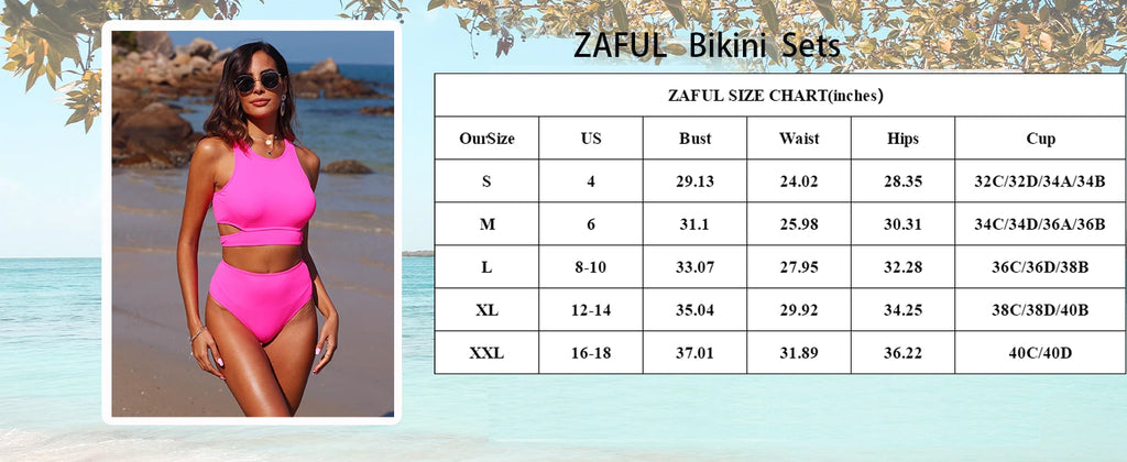 High Waist Tank Midkini Bikini Set