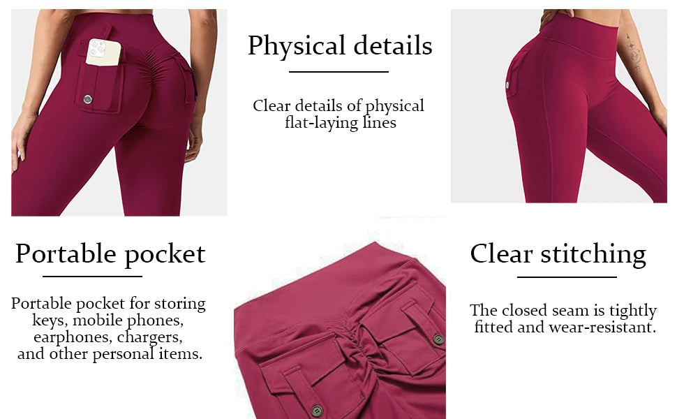 High Waist Wide Leg Yoga Flare