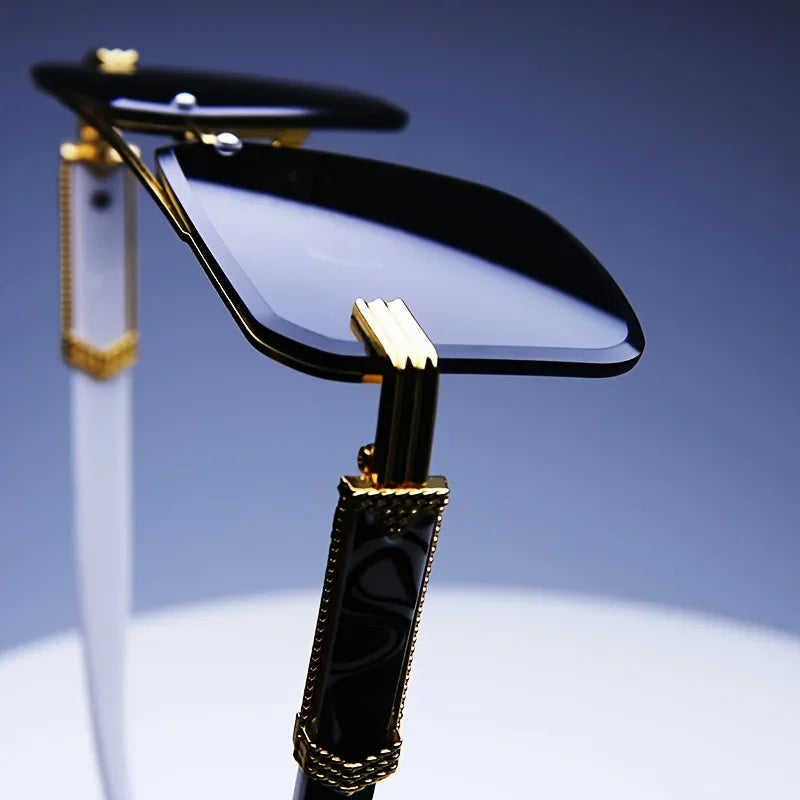 Rimless Rectangle Sunglasses – Women's