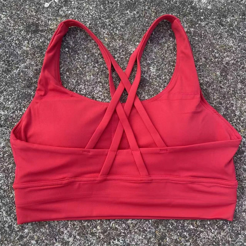 Crossback High Impact Sports Bra