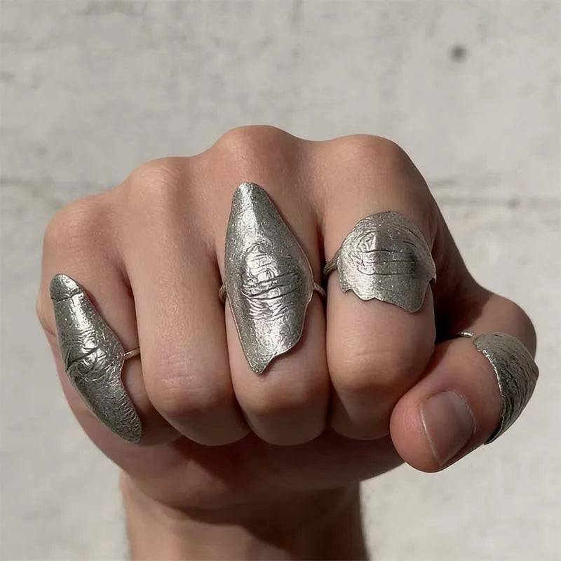 Irregular Knuckle Ring Set