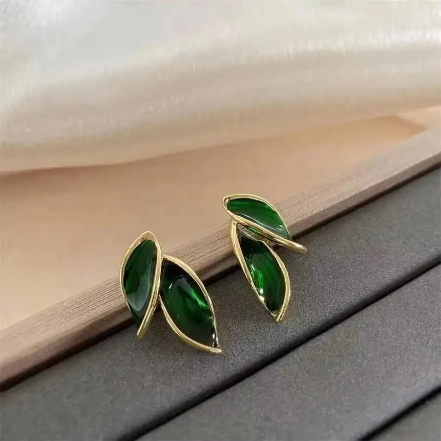 Zircon Geometric Hoop Earrings