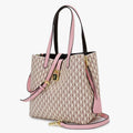 CH Women's Shoulder Tote Bag – Letter Print Polyester