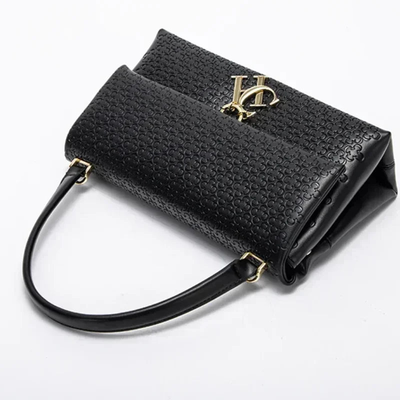 CH Fashion Shoulder Bag Detachable Chain Light Luxury Underarm Bag Simple Large Capacity Solid Co...