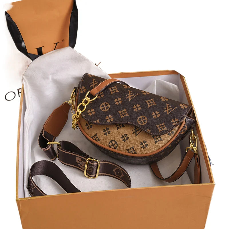 Hot Sale Women's Bags Designer Luxury Crossbody Shoulder Purses Female Handbag Women's Clutch Tra...