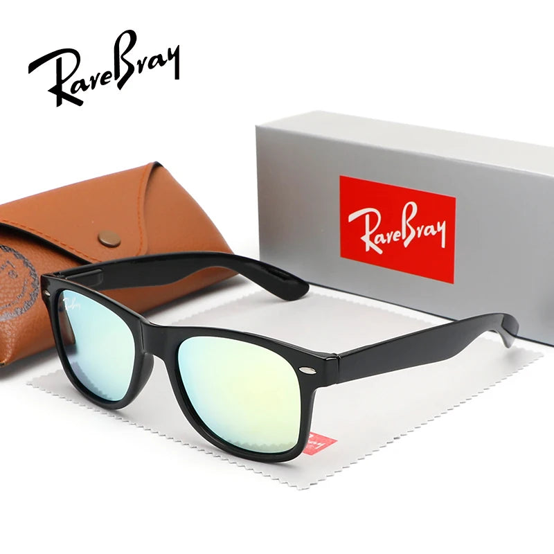 RareBray Classic Retro Polarized Sunglasses for Men UV400 Outdoor Protection Square Trend Shades ...