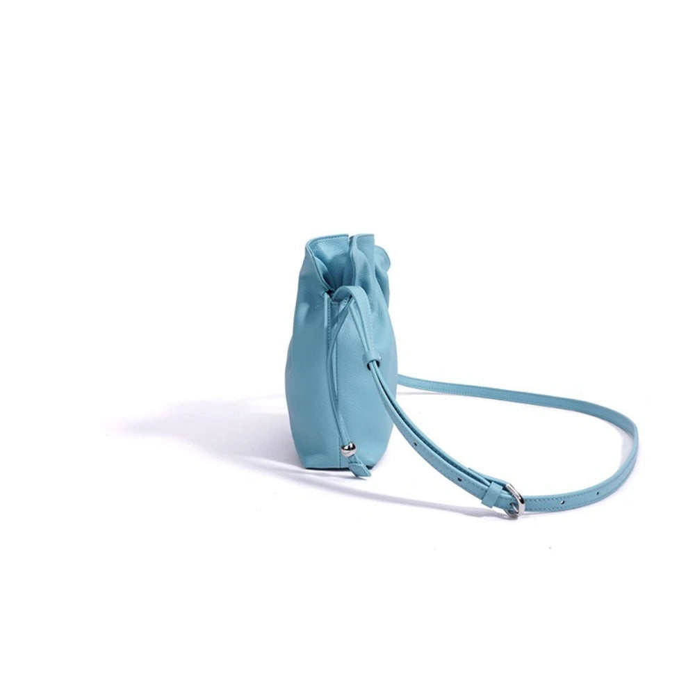 Leather Flap Crossbody Bag