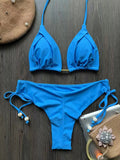 Triangle Push Up Bikini Set 13 Colors