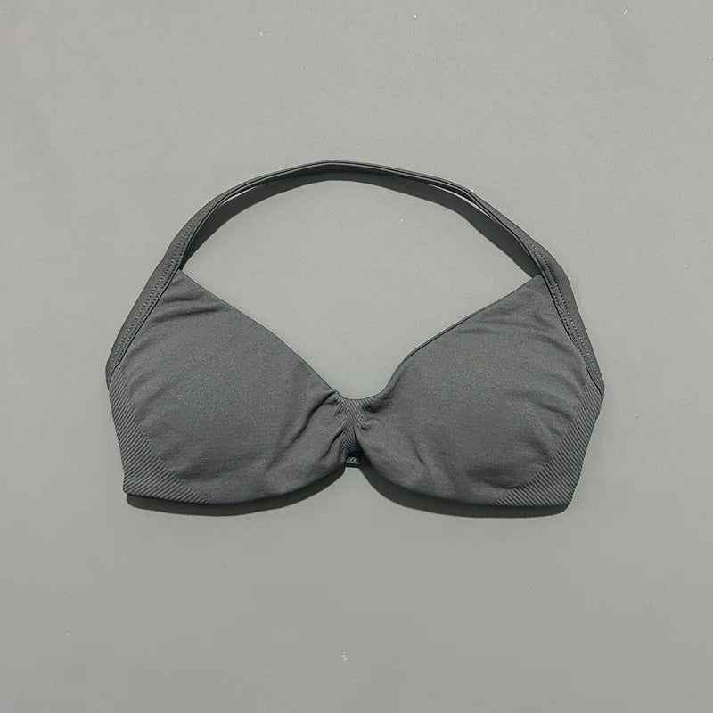 Halter Neck Tie-Side Bikini Set
