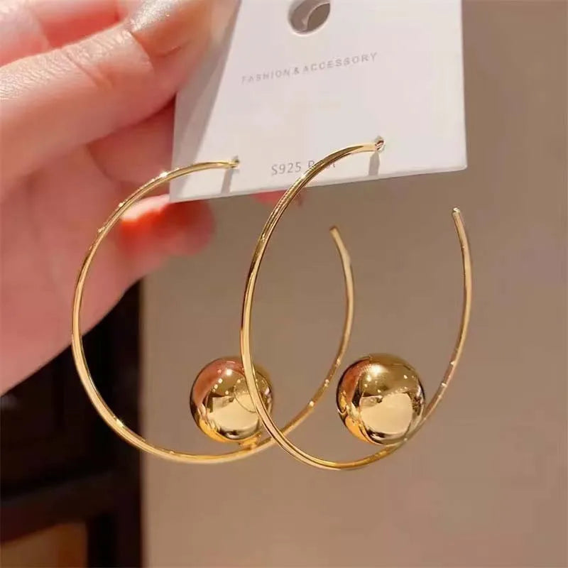 Gold Hoop Earrings