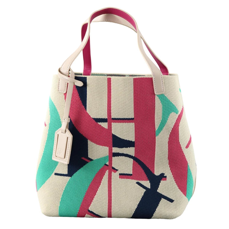 CH Canvas Tote Bag Spacious Lightweight Stylish Large Capacity Adjustable Pocket Durable Versatil...