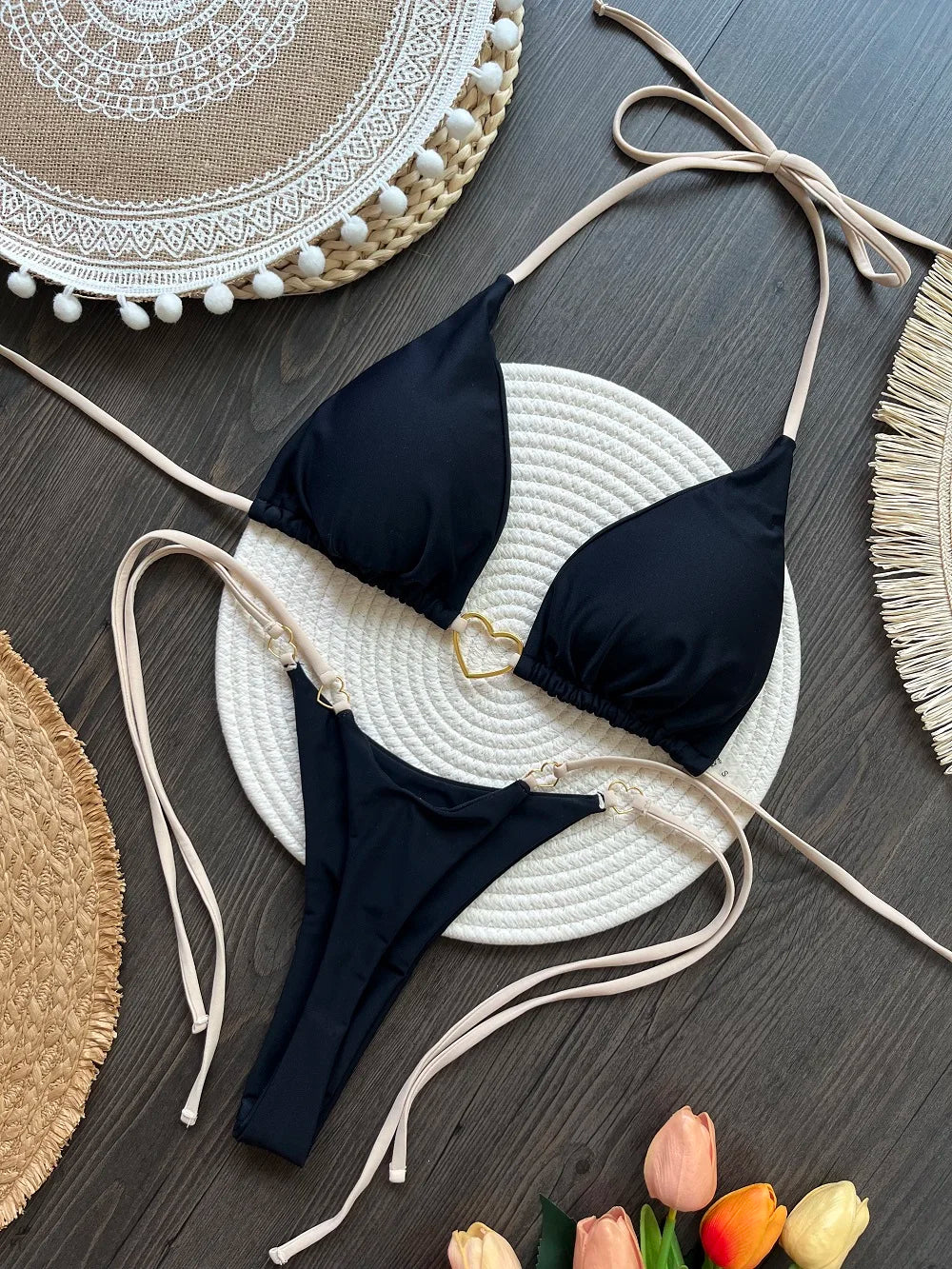 Micro Push Up Brazilian Bikini Set