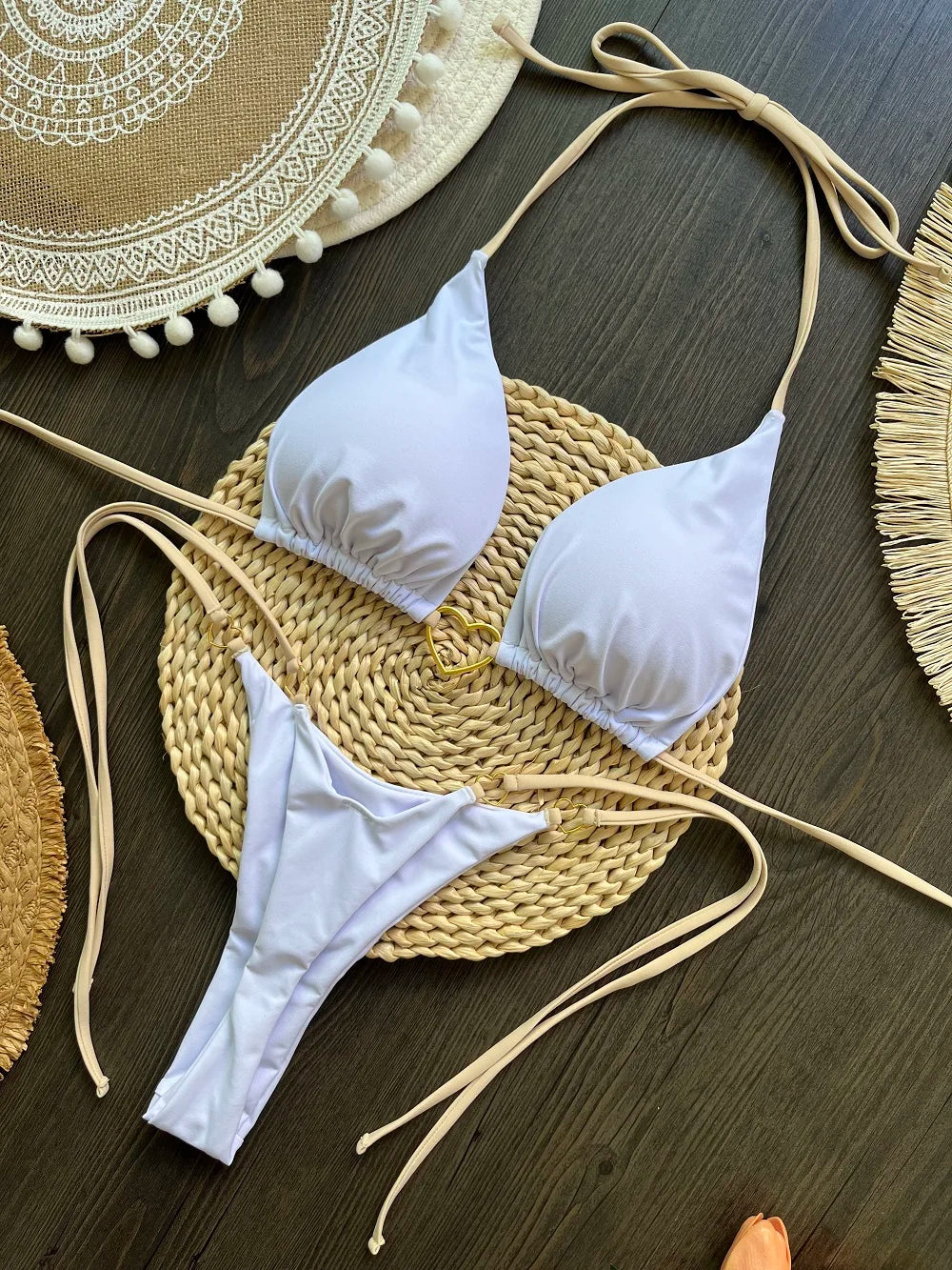 Micro Push Up Brazilian Bikini Set