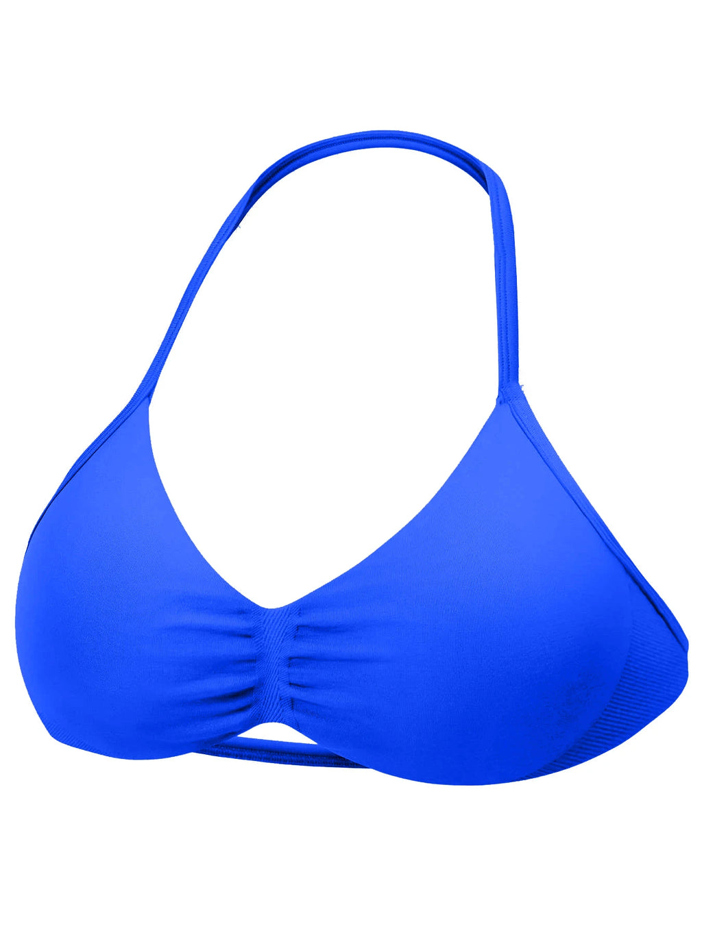 Ribbed Racerback Sports Bra