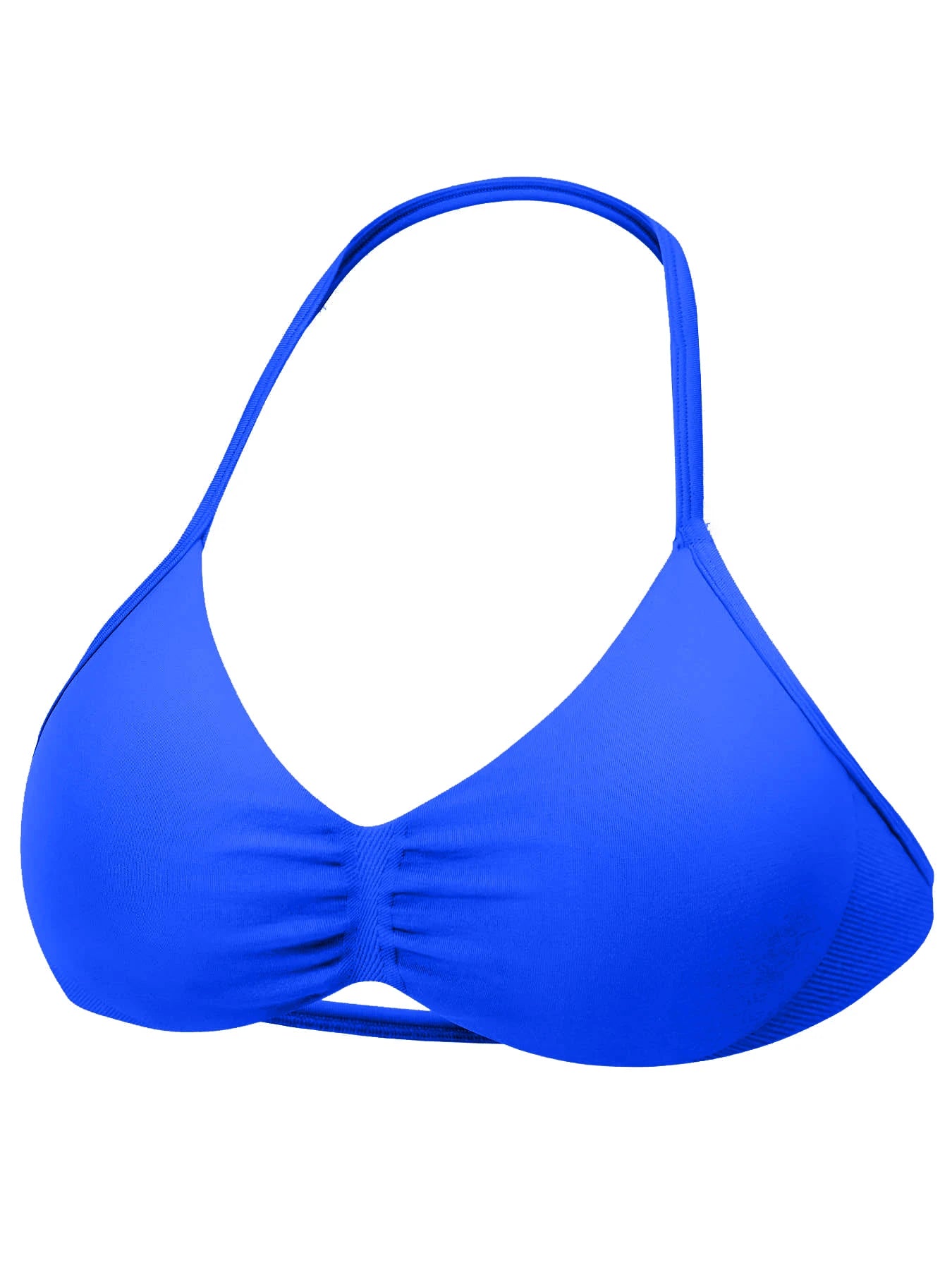 Ribbed Racerback Sports Bra