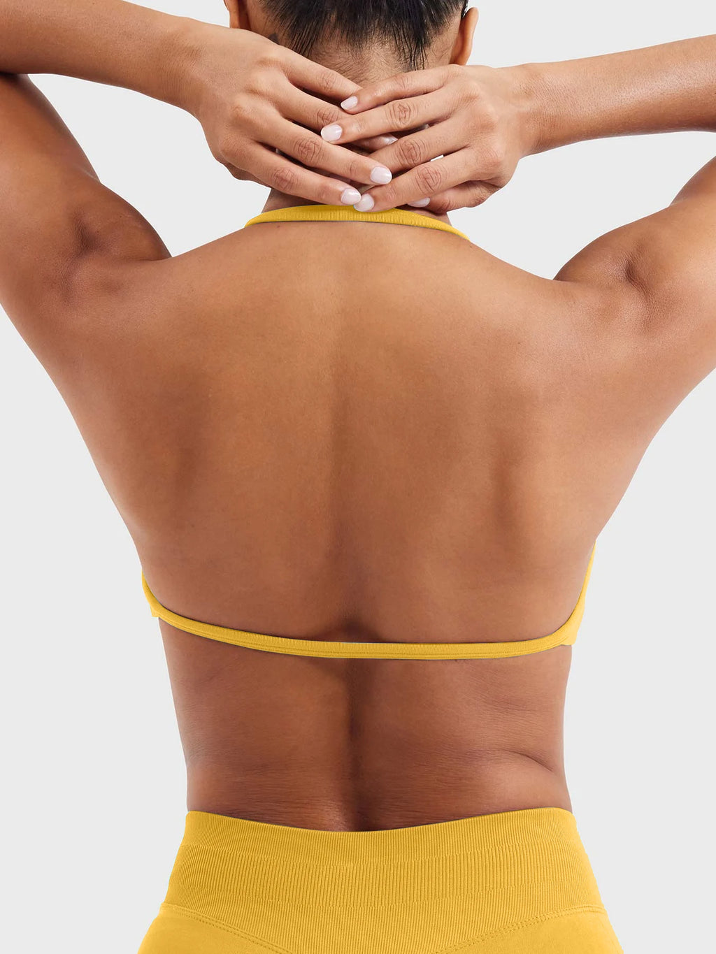 Ribbed Racerback Sports Bra