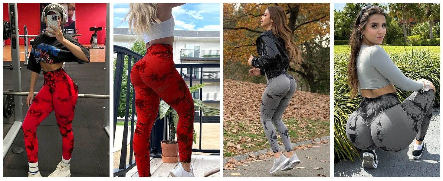 High Waist Butt Lifting Seamless Leggings