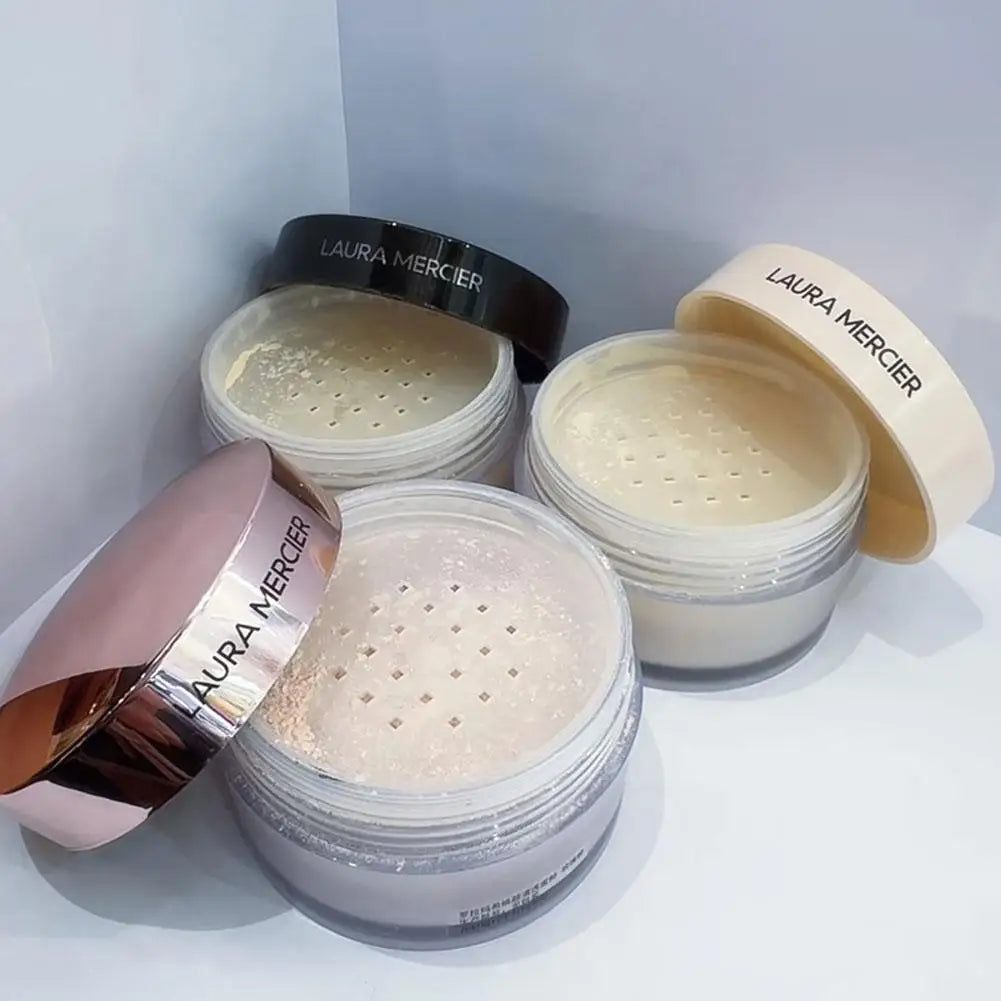 2024 Hot Loose Powder With Packaging Natural Soft Transparent Honey Powder Makeup Powder Skin Care