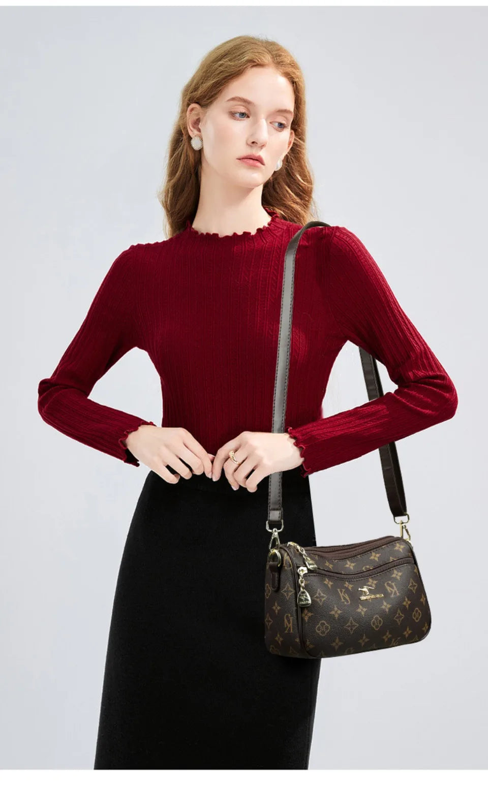 Brand Pu Leather Women Shoulder Crossbody Bags for Women 2025 Luxury Handbags Women Bags Designer...