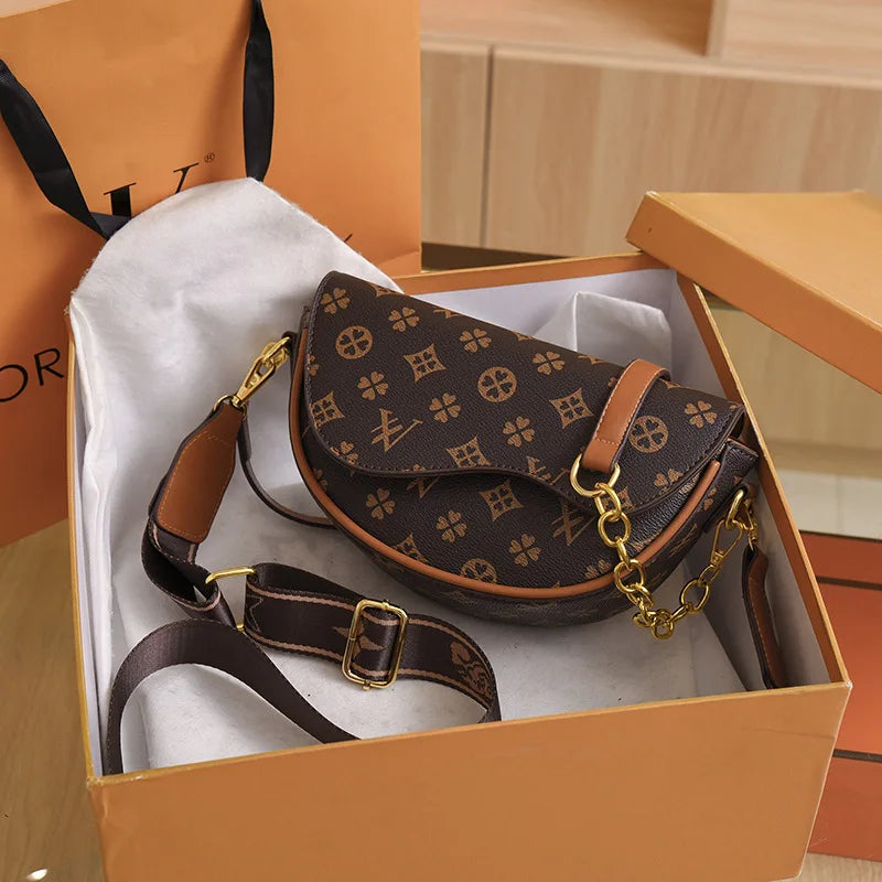 Hot Sale Women's Bags Designer Luxury Crossbody Shoulder Purses Female Handbag Women's Clutch Tra...