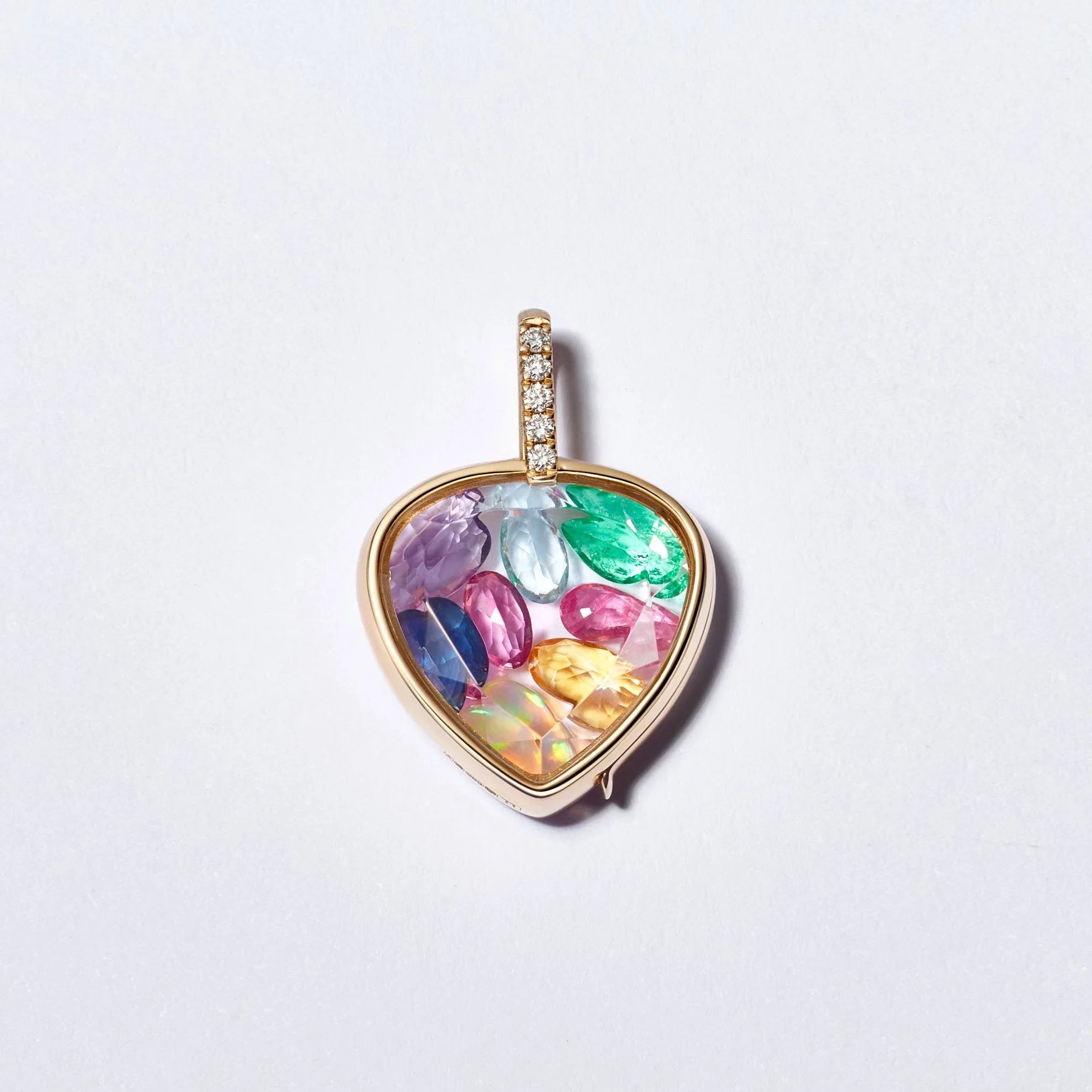 Open Pendant Chain Necklace