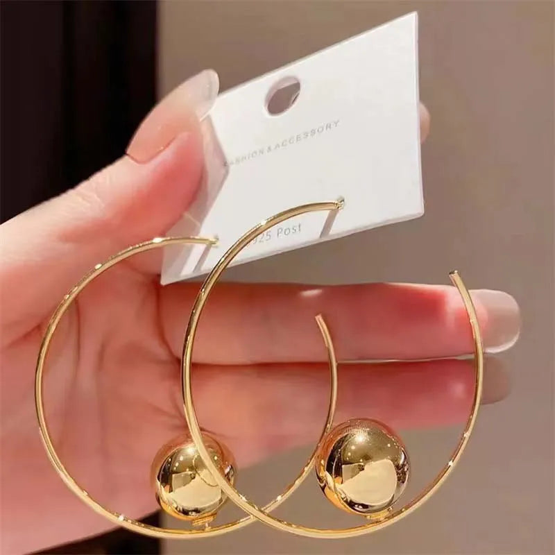 Gold Hoop Earrings