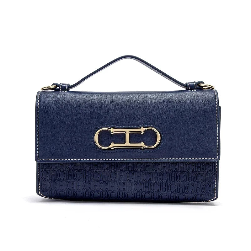 Classic Logo Buckle Crossbody Bag
