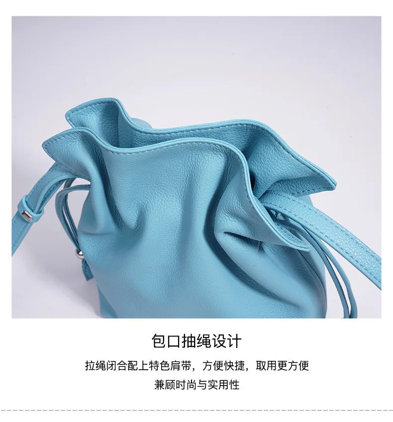 Leather Flap Crossbody Bag