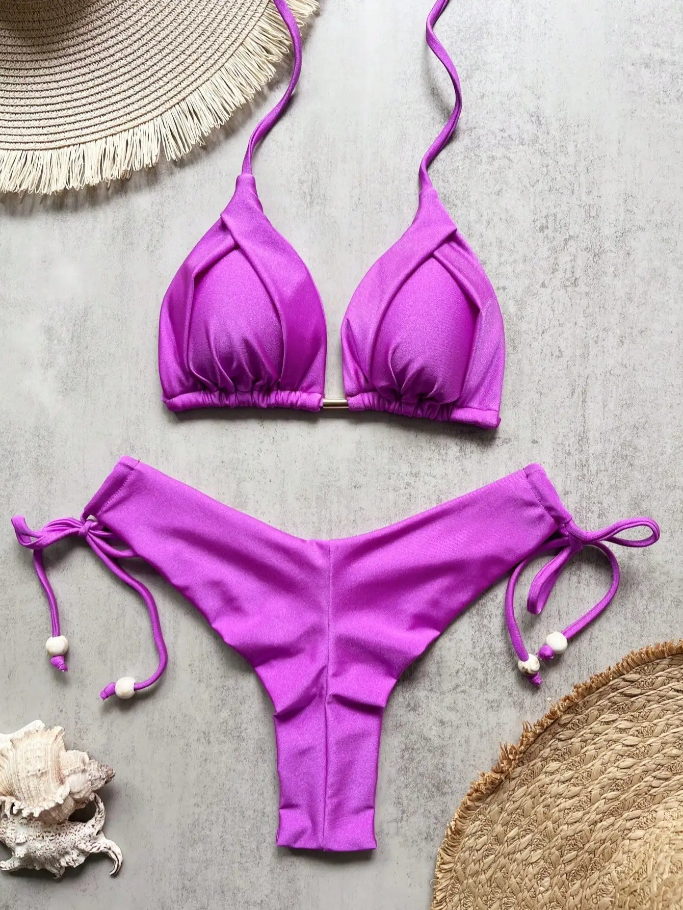Triangle Push Up Bikini Set 13 Colors