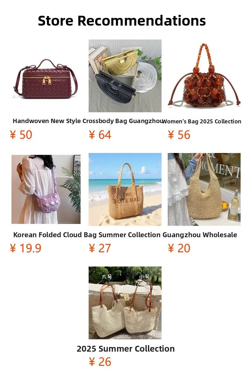 Handwoven Cotton-Linen Beach Tote