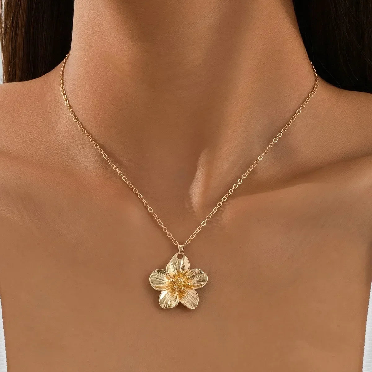 Boho Multilayer Bead Chain Necklace