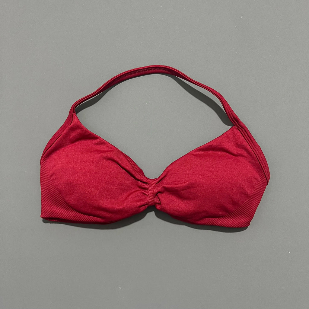 Halter Neck Tie-Side Bikini Set