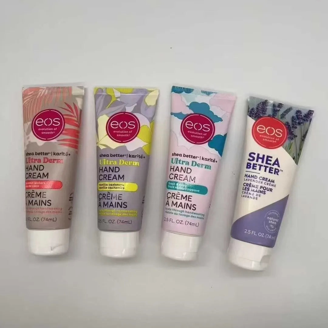 EOS Shea Better 74ml Hand Cream - Ultra Derm Moisturizing Shea Butter Enriched For Dry Cracked Sk...