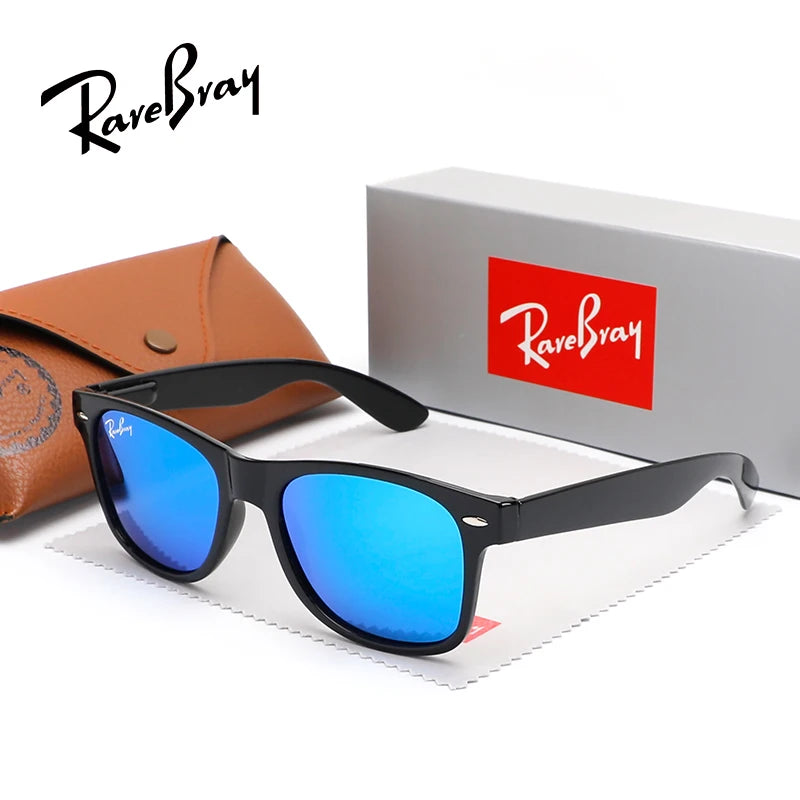 RareBray Classic Retro Polarized Sunglasses for Men UV400 Outdoor Protection Square Trend Shades ...