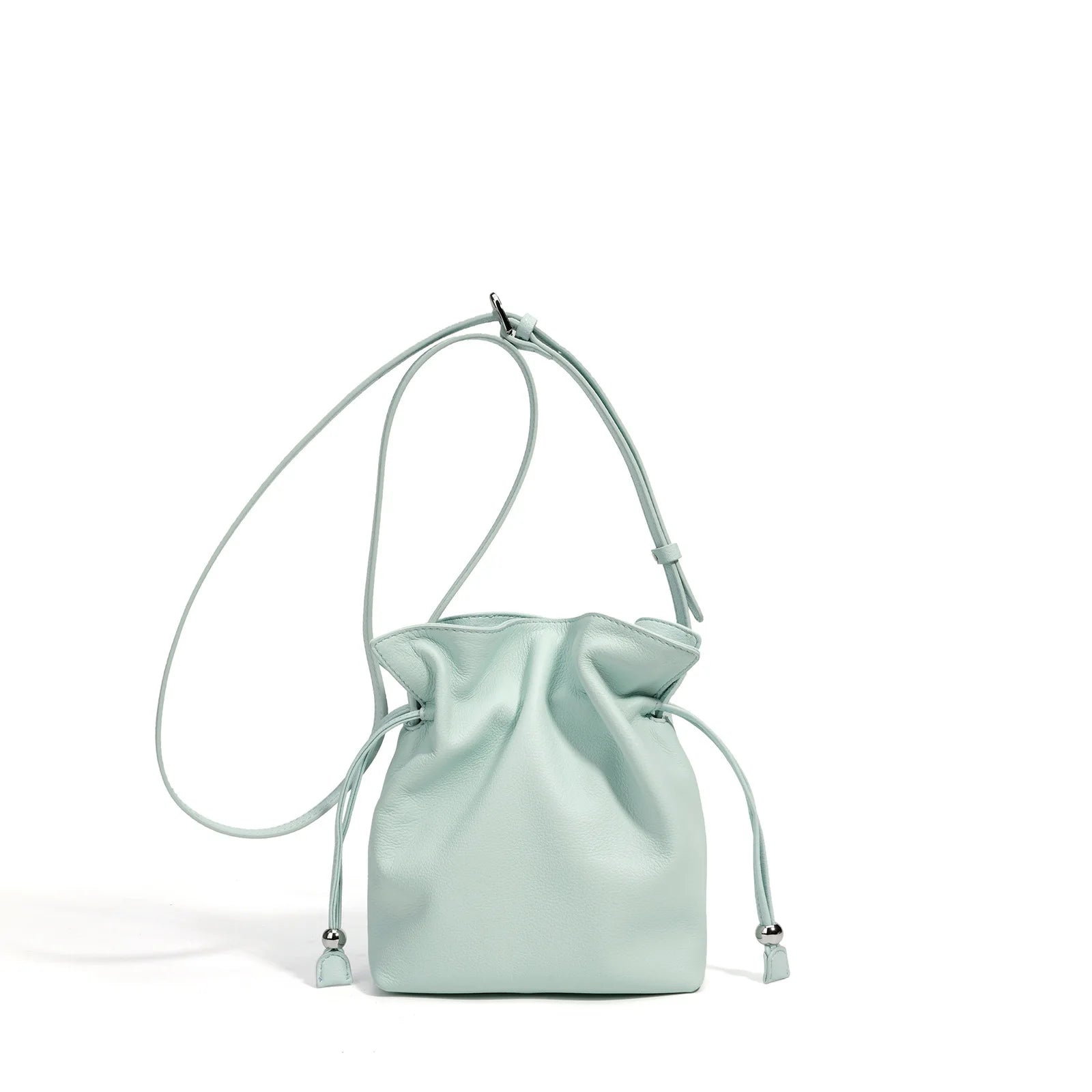 Leather Flap Crossbody Bag