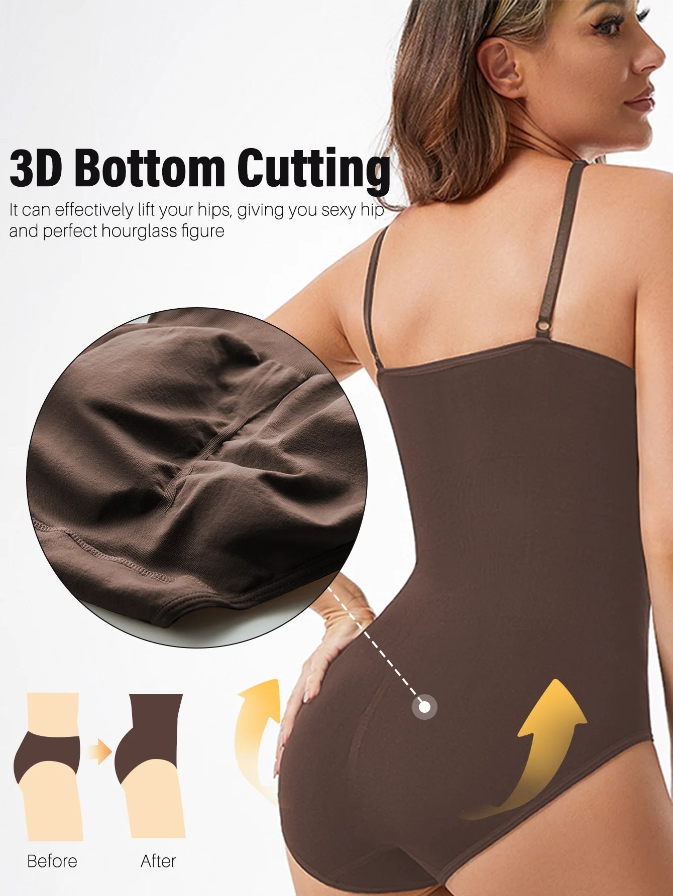 Seamless Slimming Butt Lifter Bodysuit