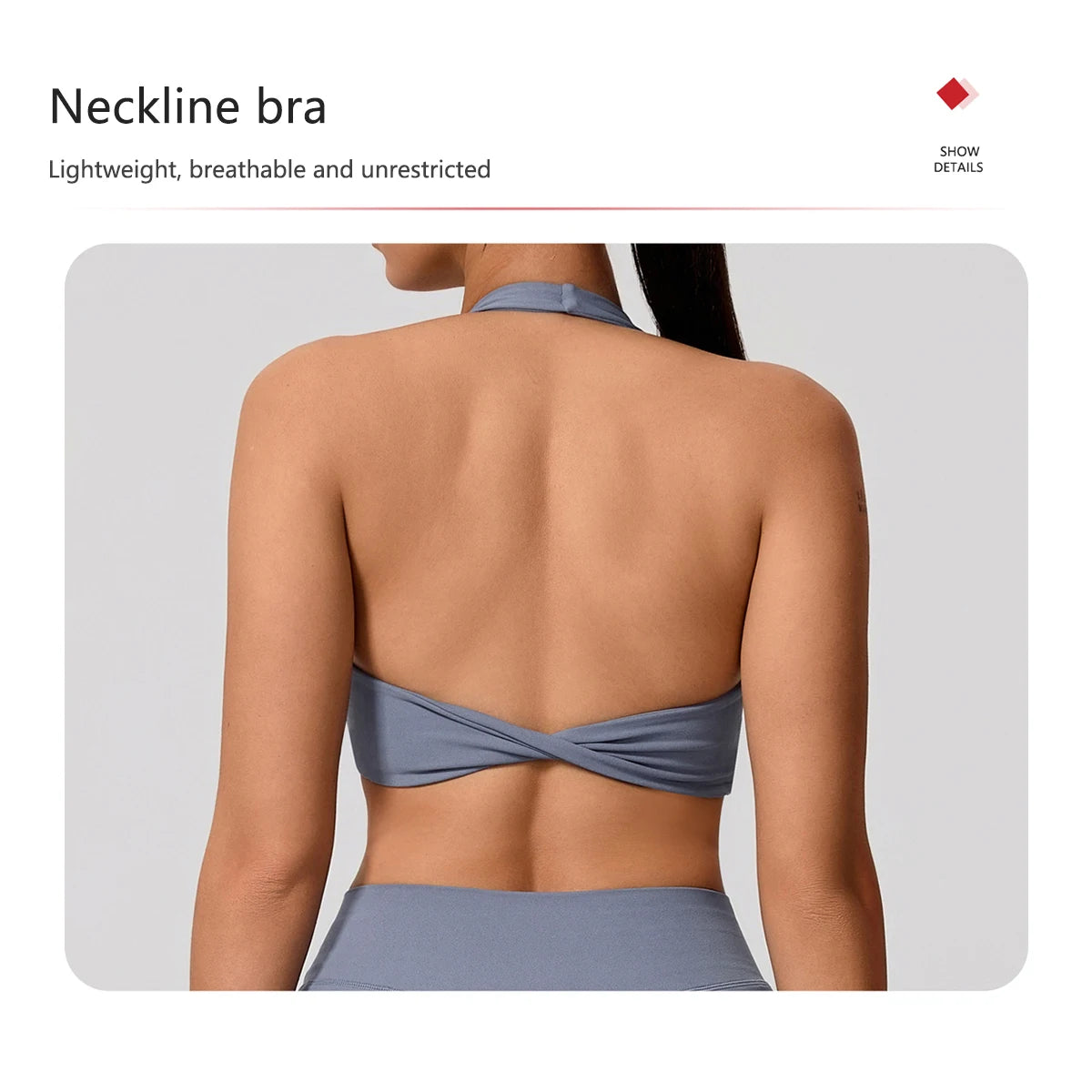 Strappy Back Sports Bra