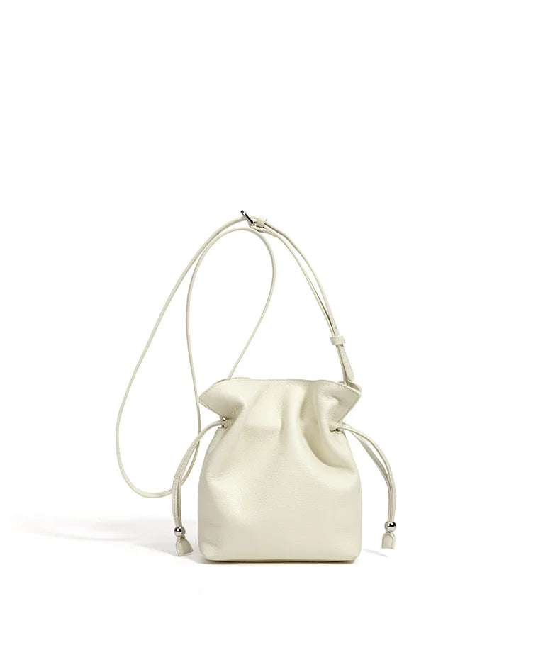 Leather Flap Crossbody Bag