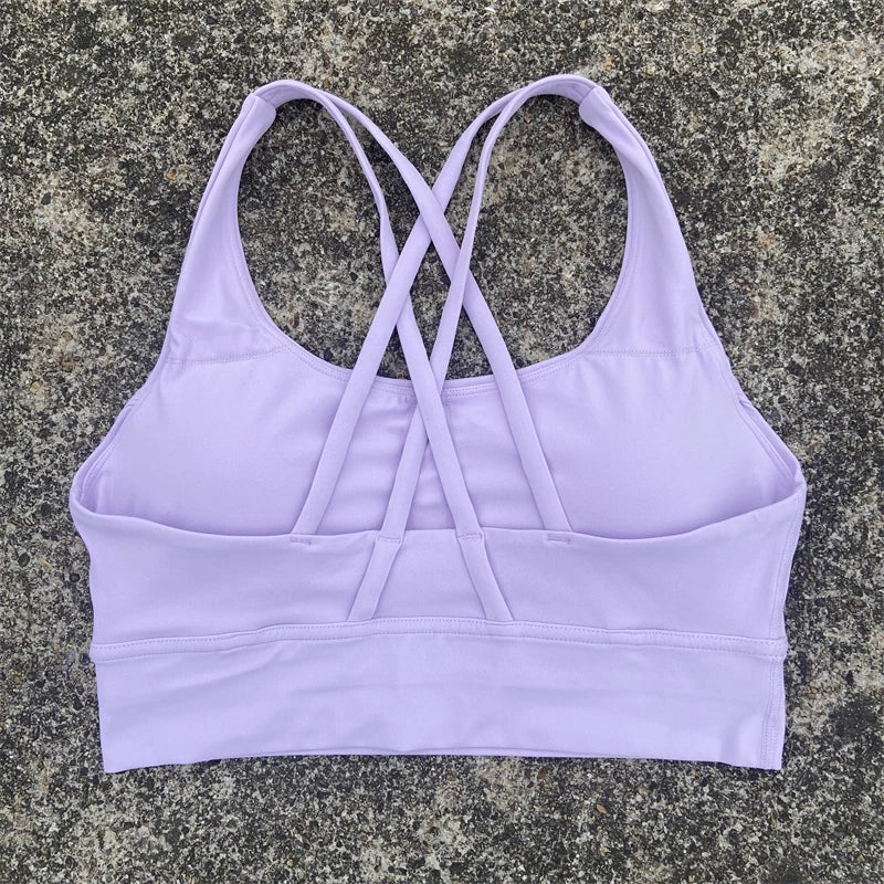 Crossback High Impact Sports Bra
