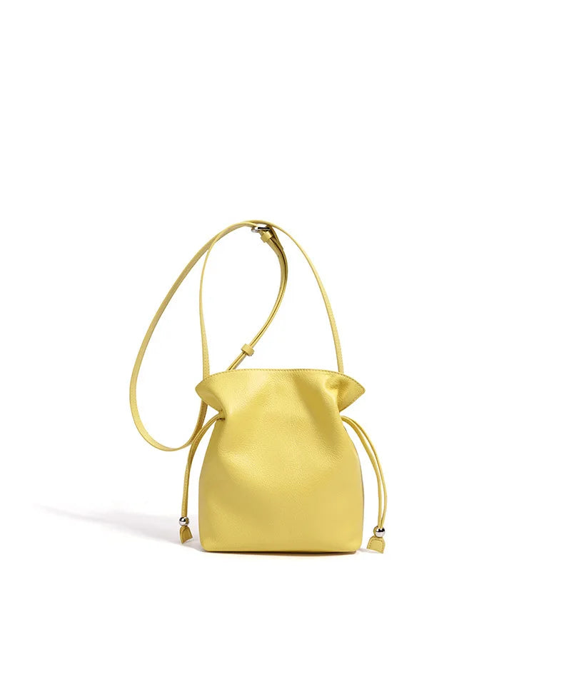 Leather Flap Crossbody Bag