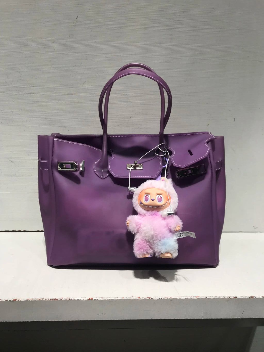Clear PVC Jelly Tote Bag