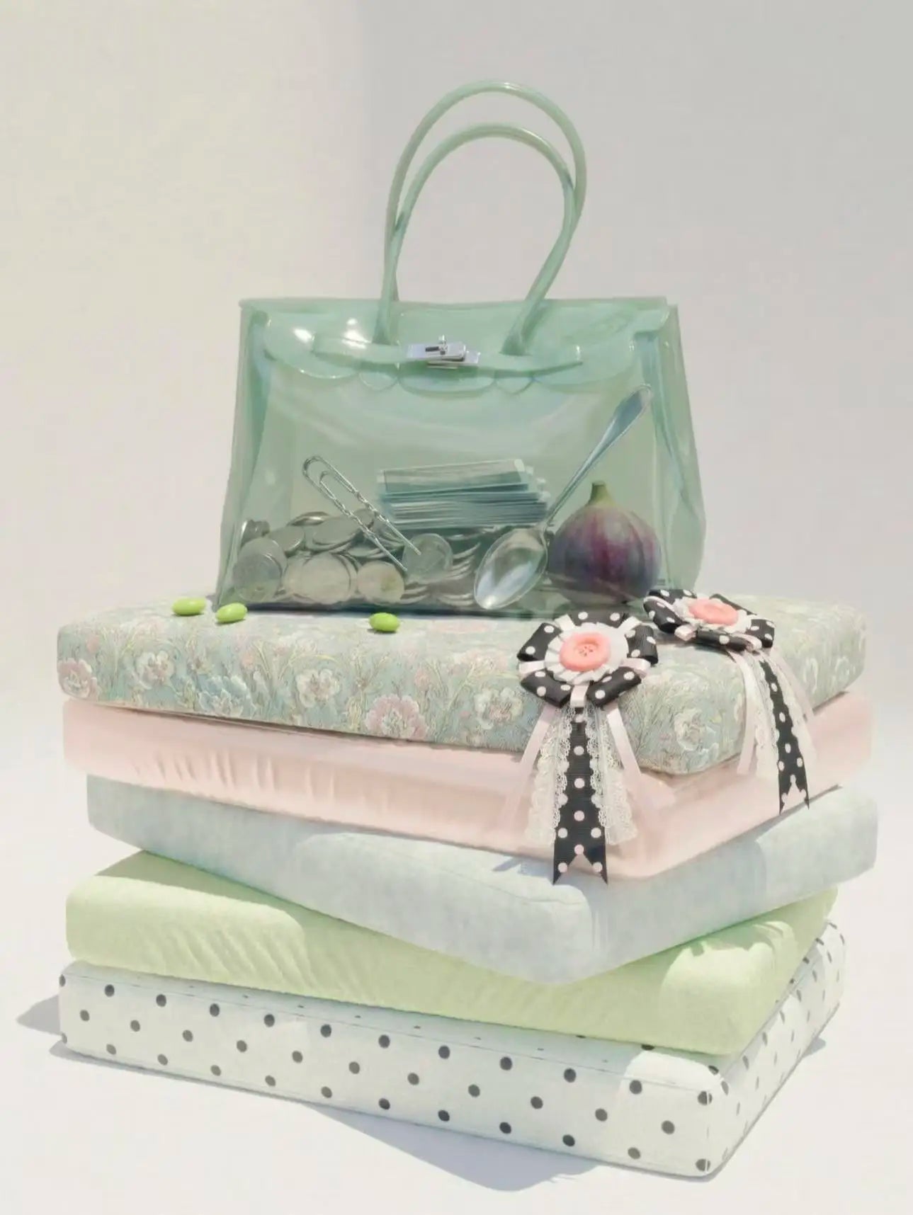 Clear PVC Jelly Tote Bag