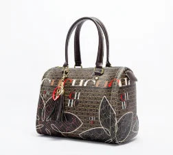 CH Ladies Bucket Bag – Floral PU Leather Handbag