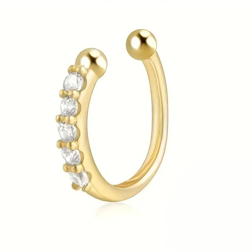 Copper Fake Nose Ring