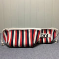 New summer storage bag, canvas bag, zipper makeup bag, hand-held cloth bag, inner lining woven bag