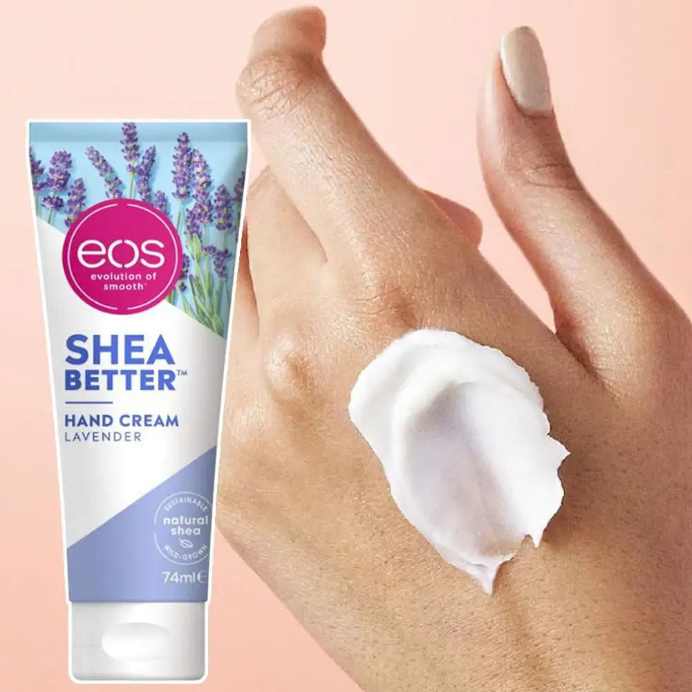 EOS Shea Better 74ml Hand Cream - Ultra Derm Moisturizing Shea Butter Enriched For Dry Cracked Sk...