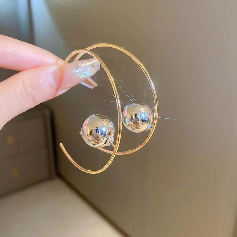 Gold Hoop Earrings