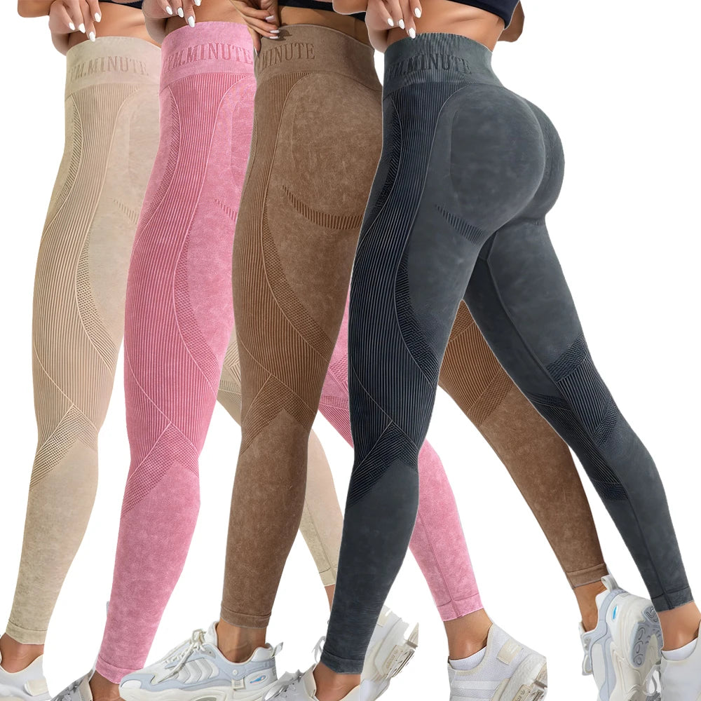 High Waist Butt Lifting Seamless Leggings
